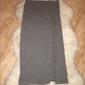 American Eagle Maxi skirt with leg slit
